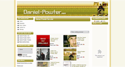 Desktop Screenshot of daniel-powter.com